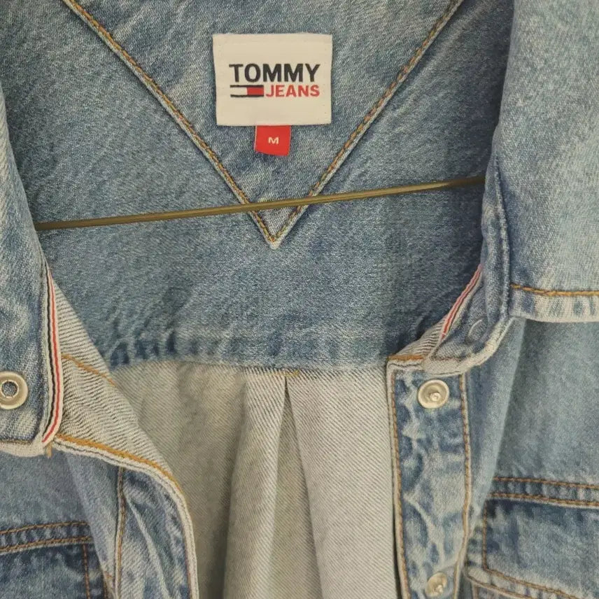 [BUNJANG] Tommy Jeans Denim Jacket Shirt / 타미진 데님 쟈켓 남방