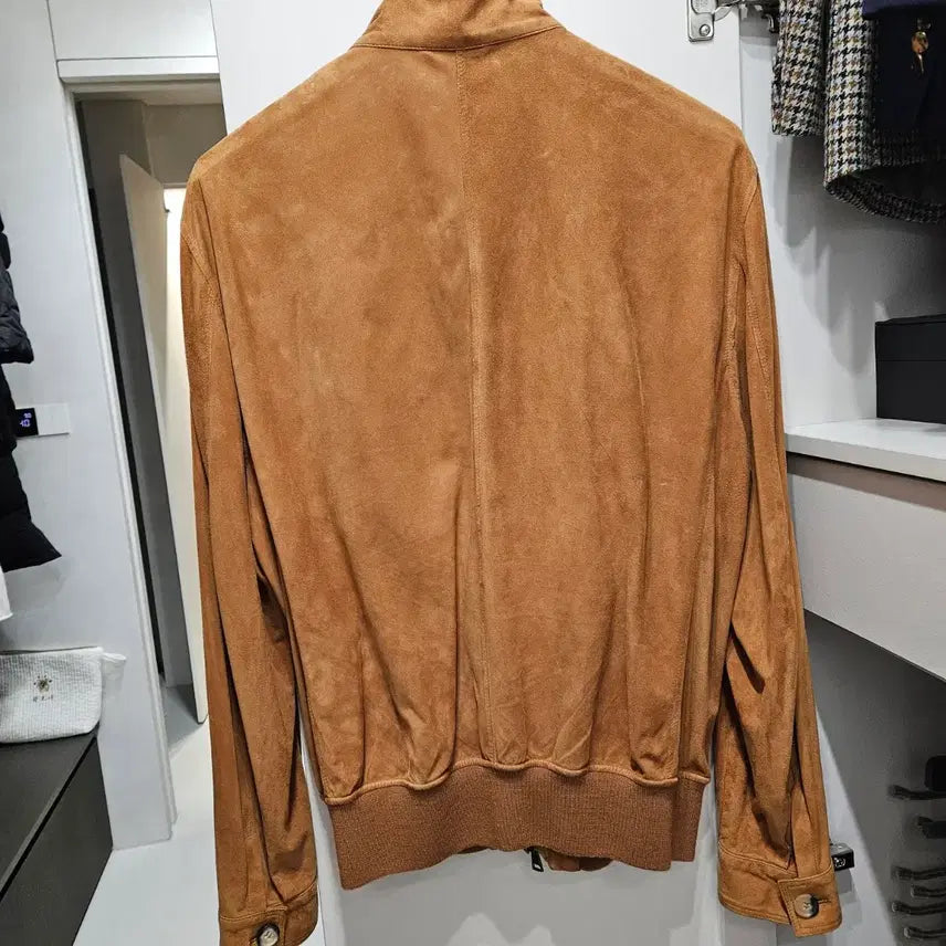 [BUNJANG] Refugio Suede Jacket Size 52 / 리퓨지오 스웨이드 자켓 52 사이즈