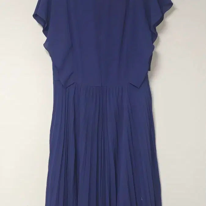 [BUNJANG] The IZ Collection Blue Pleated Long Dress / 더아이잗컬렉션 / 블루 플리츠 롱 원피스 55