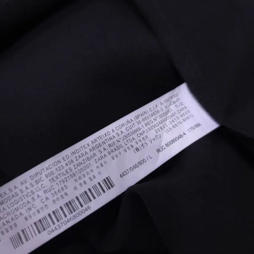 [BUNJANG] ZARA Black Balloon Sleeve Dress - L / 자라) 춘추 블랙 벌룬 소매 원피스 -L