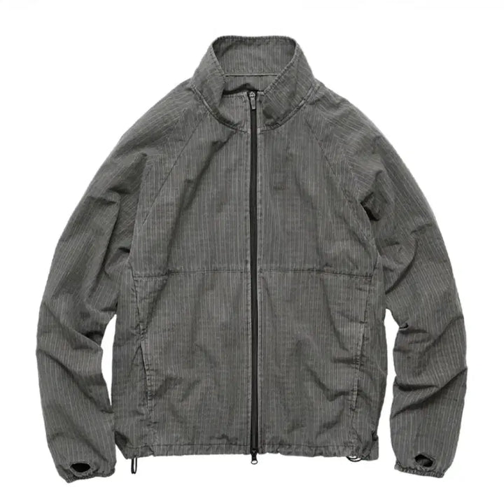 [SOLD OUT] [3] 폴리테루 휴먼인덱스 체크트랙자켓 그레이