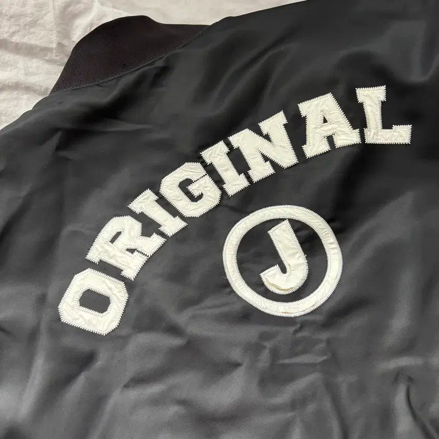 [SOLD OUT] 295 Jambangee 잠뱅이 바시티 누빔 자켓 블랙