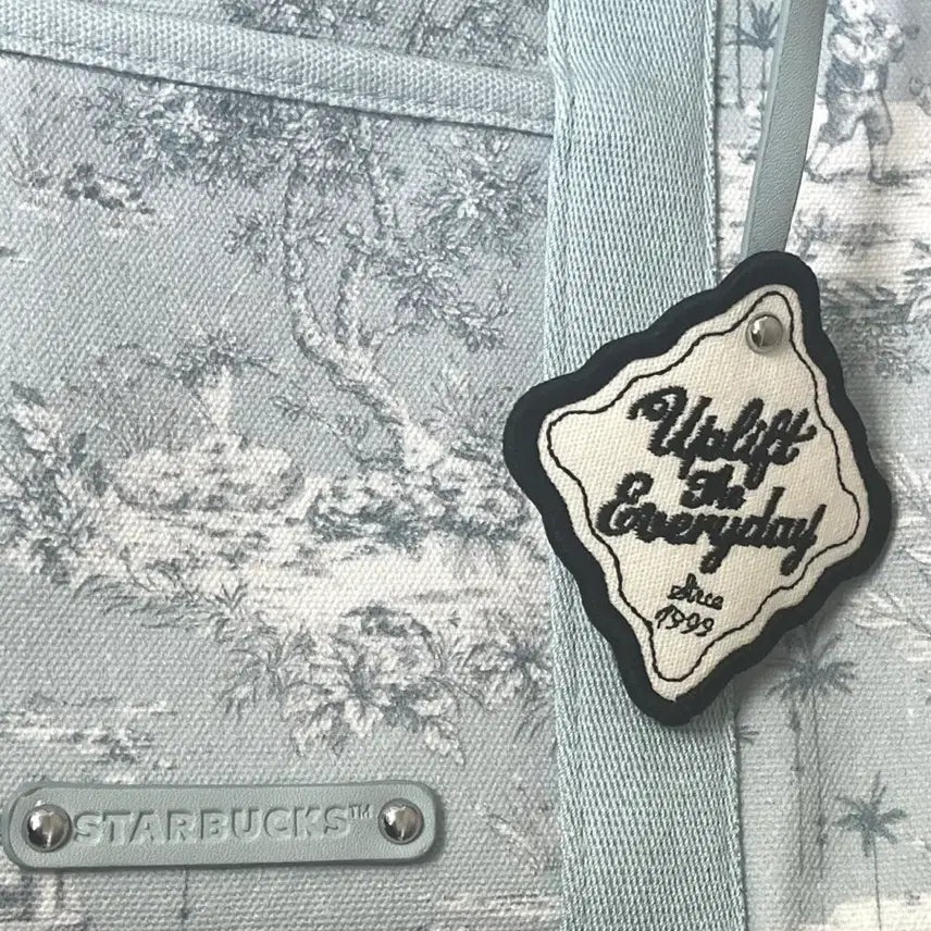 [BUNJANG] Starbucks French Summer Picnic Tote Bag / 스타벅스 프렌치 서머 피크닉 토트백 가방
