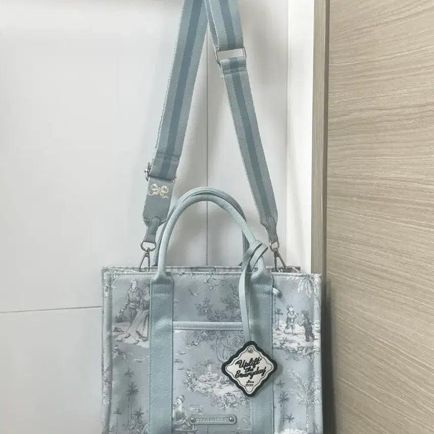 [BUNJANG] Starbucks French Summer Picnic Tote Bag / 스타벅스 프렌치 서머 피크닉 토트백 가방