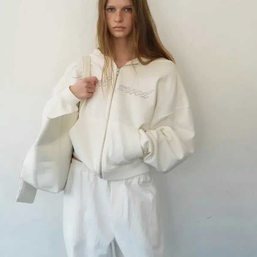 [SOLD OUT] 스무드무드 후드집업 아이보리