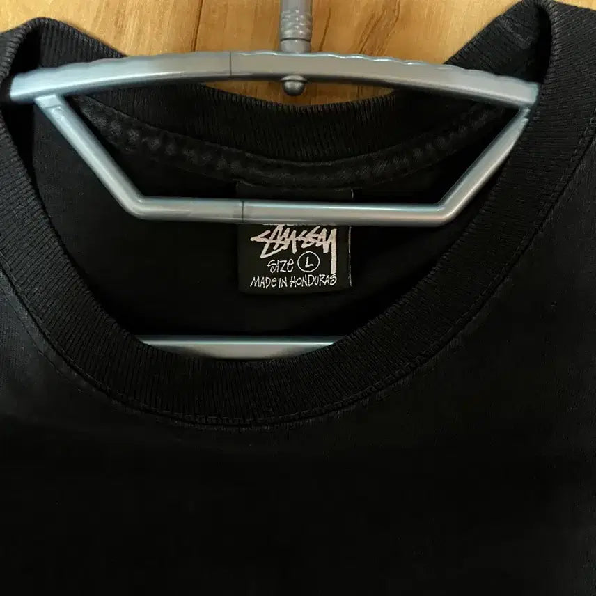 [SOLD OUT] 스투시 올드 폰 피그먼트 다이드 티셔츠 블랙