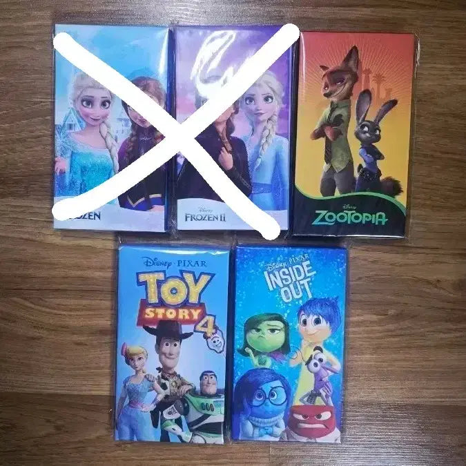 [BUNJANG] Disney Pixar Postcard Set (Inside Out, Toy Story, Zootopia) / 디즈니/픽사 엽서세트 (인사이드아웃/토이스토리/주토피아)
