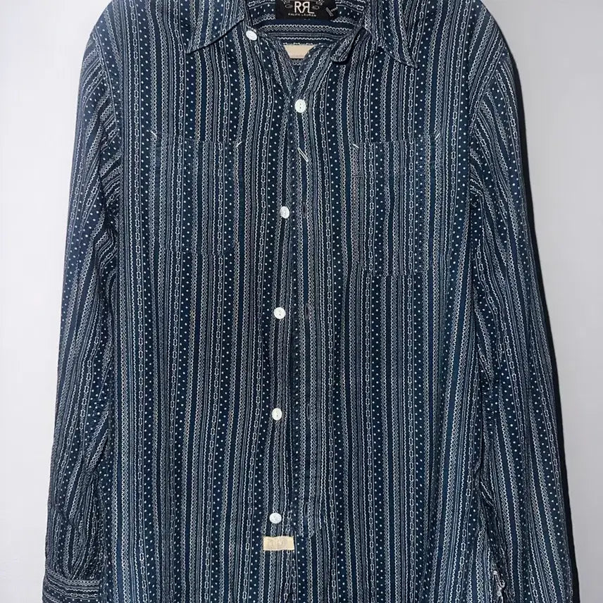 [SOLD OUT] 더블알엘 RRL 인디고 프린트 워크 셔츠