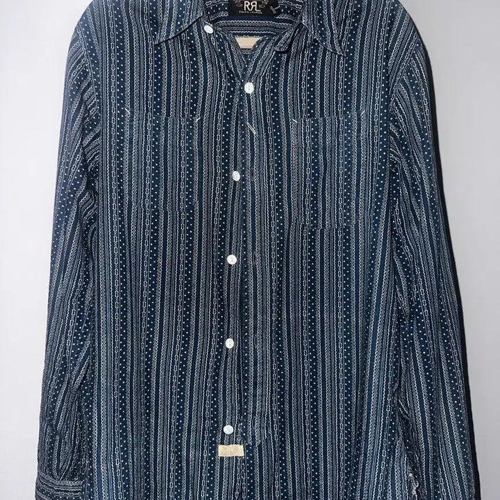 [SOLD OUT] 더블알엘 RRL 인디고 프린트 워크 셔츠