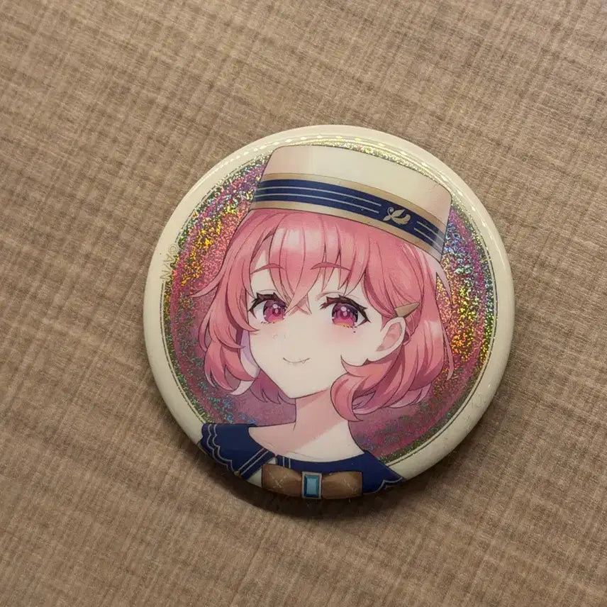 [BUNJANG] Nijisanji Sasaki Saku Biscuit Can Badge / 니지산지 비스켓 캔뱃지 사사키 사쿠 뱃지