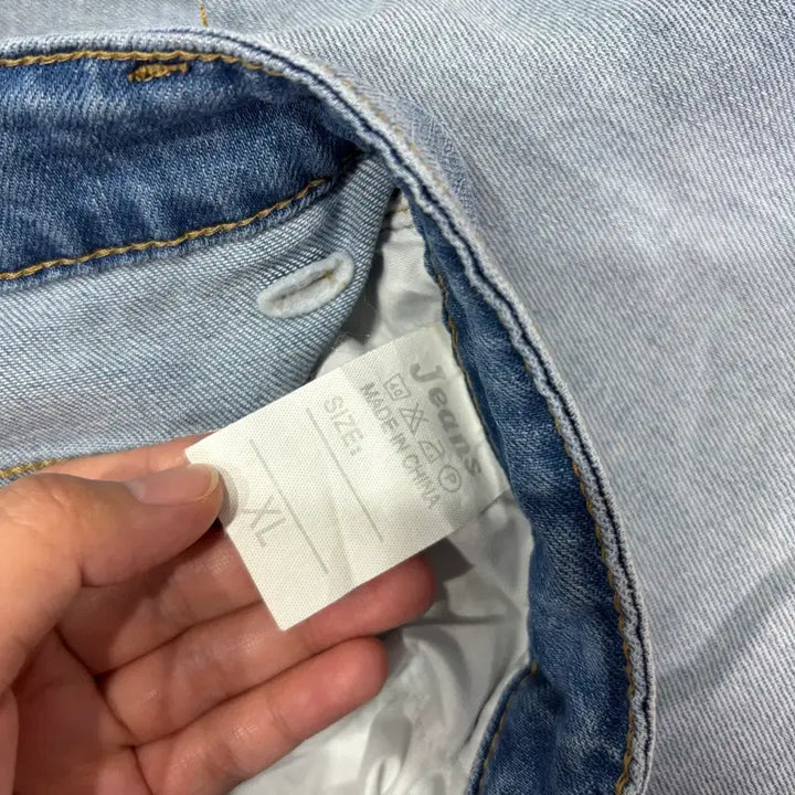 [SOLD OUT] 302 여름 데님 일자핏 팬츠 연청