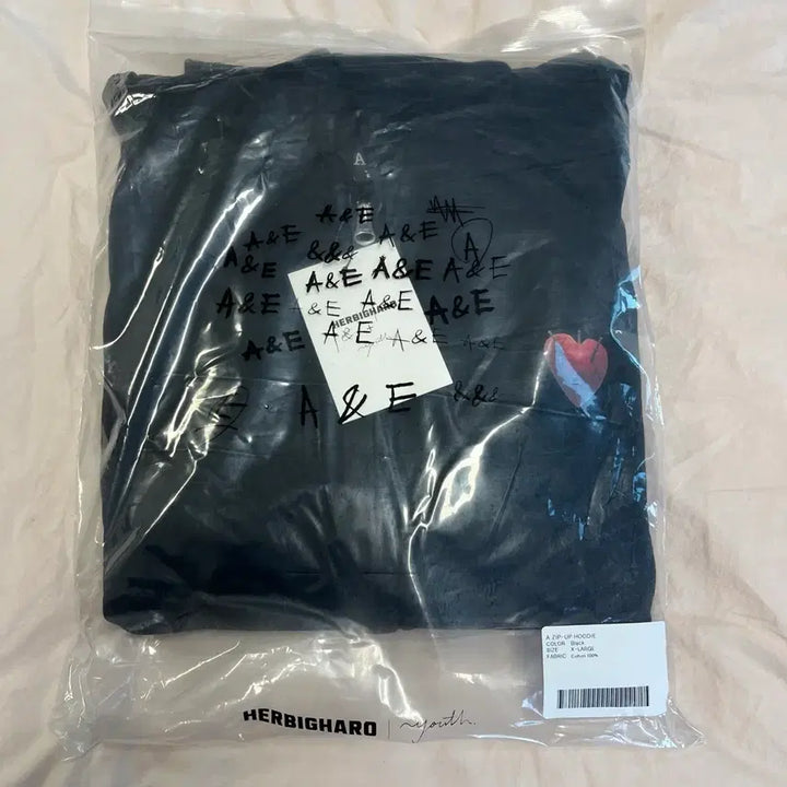 [SOLD OUT] 박효신 A&amp;E 후드 블랙 XL