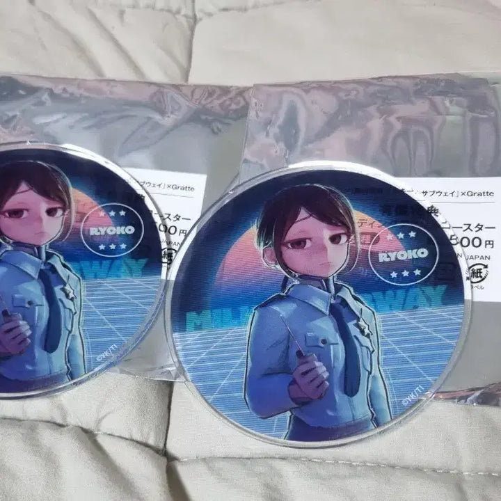 [BUNJANG] Milky Subway Ryoko Acrylic Coaster Bundle Set / 은하 특급 밀키 서브웨이 료코 아크릴 코스터 일괄 판매