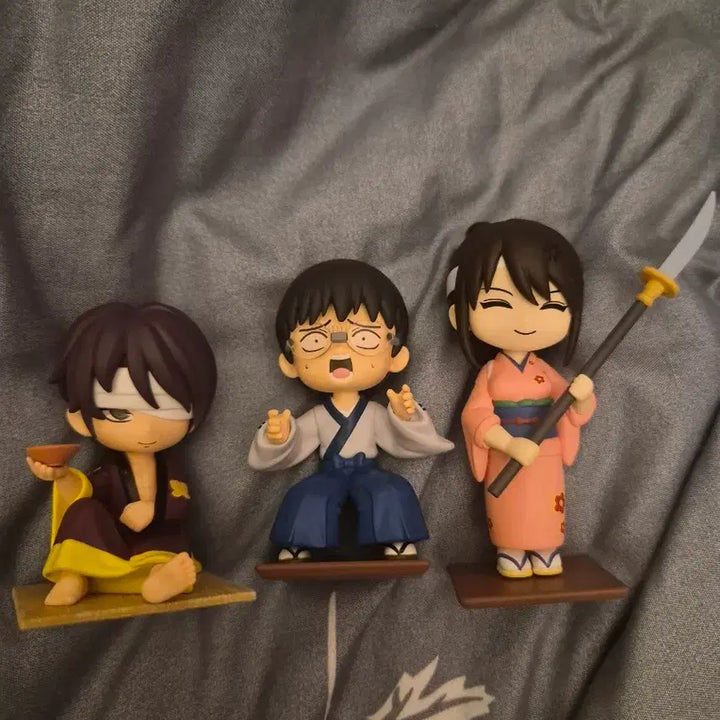 [BUNJANG] Popmart Gintama Figure Bundle Set / 은혼 팝마트 피규어 팝니다! (신스케,오타에,신파치 일괄)