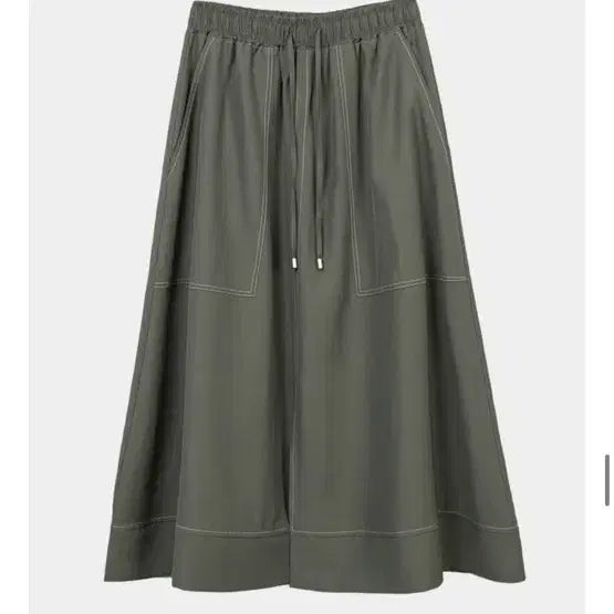 [BUNJANG] PVCS Big Pocket Flare Skirt / PVCS 빅 포켓 플레어 스커트 카키 F사이즈