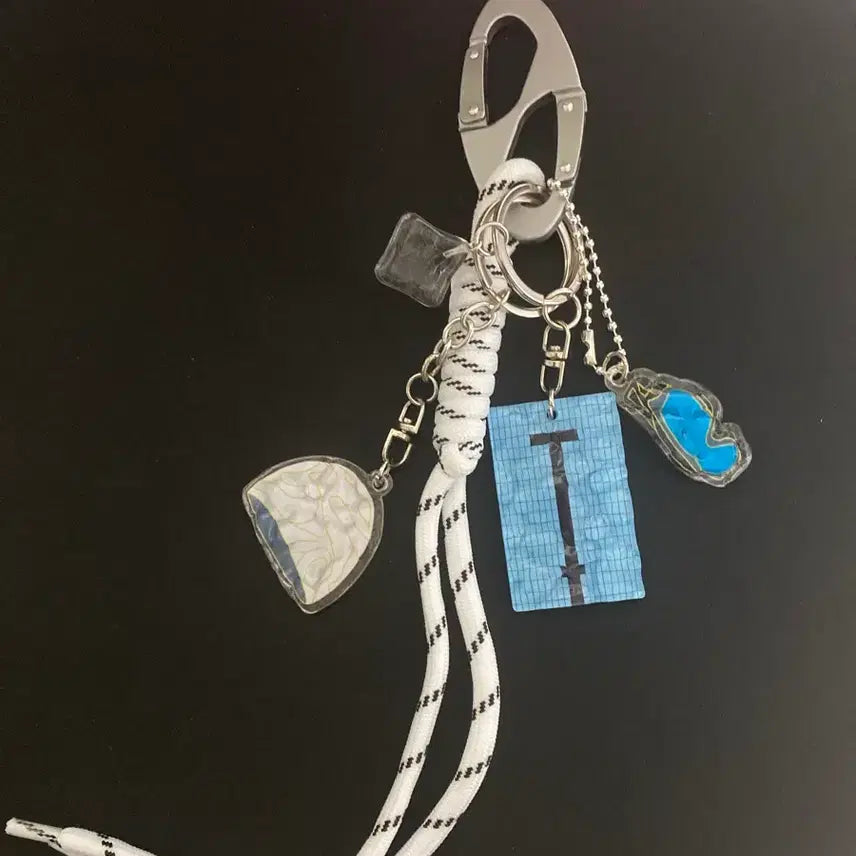 [BUNJANG] Swim Bag Charm Keyring / 스윔 백참 키링