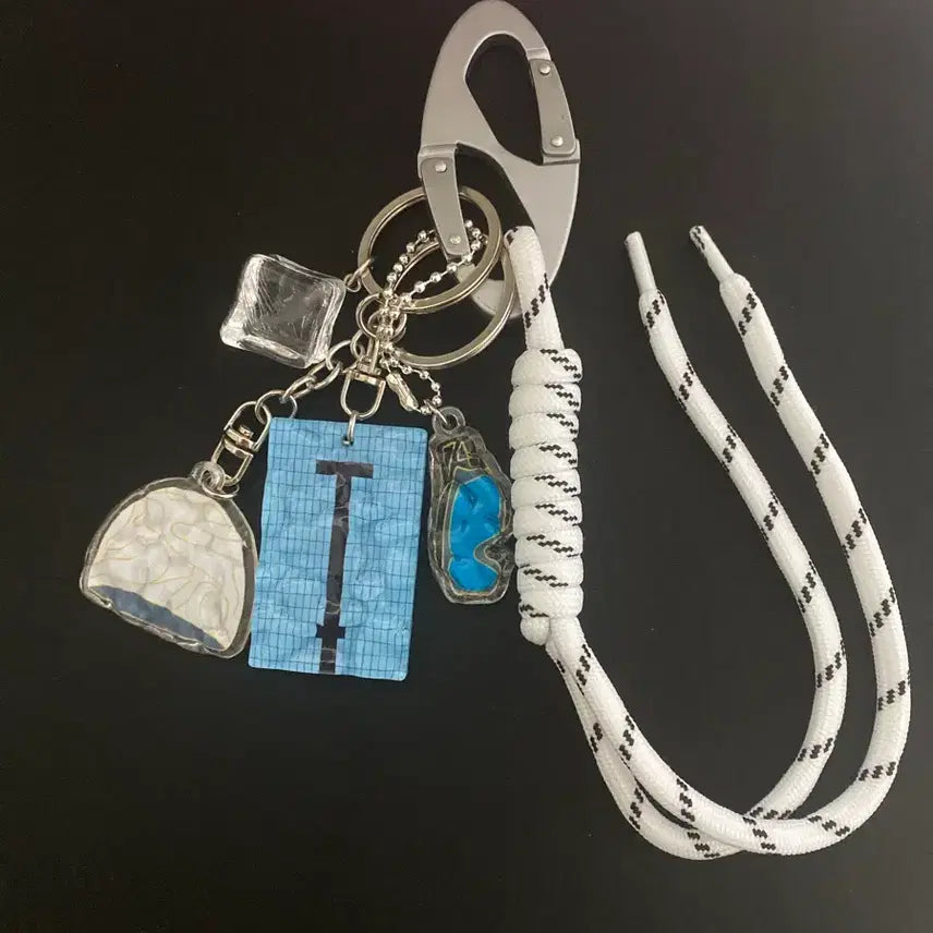[BUNJANG] Swim Bag Charm Keyring / 스윔 백참 키링
