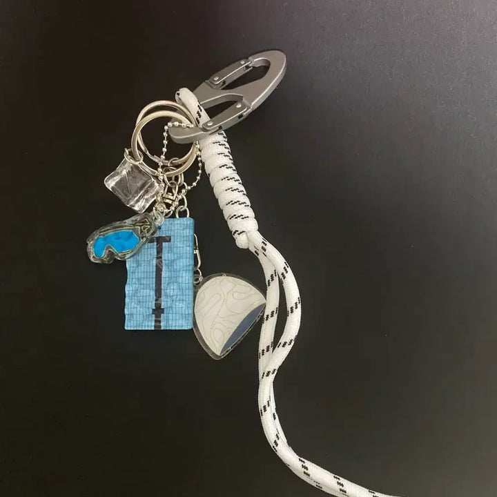 [BUNJANG] Swim Bag Charm Keyring / 스윔 백참 키링