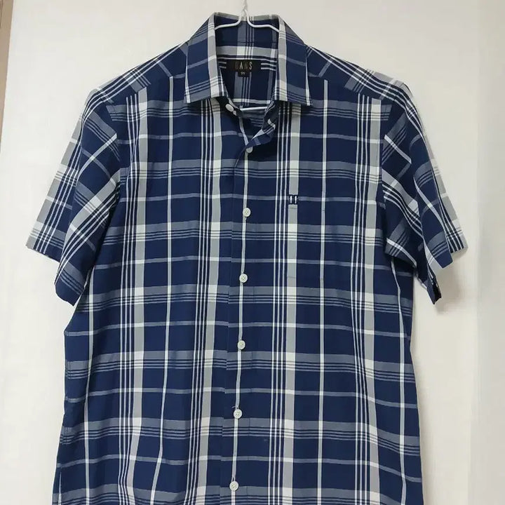 [SOLD OUT] 닥스 반팔 체크 셔츠 남방 95