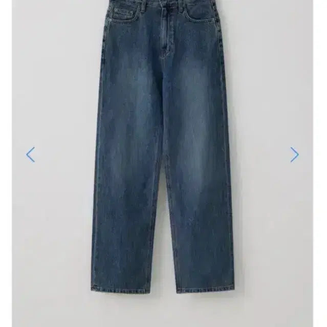 [BUNJANG] Tanat Hent Wide Denim Indigo Jeans / 타낫 T/T 헨트 와이드 데님 인디고
