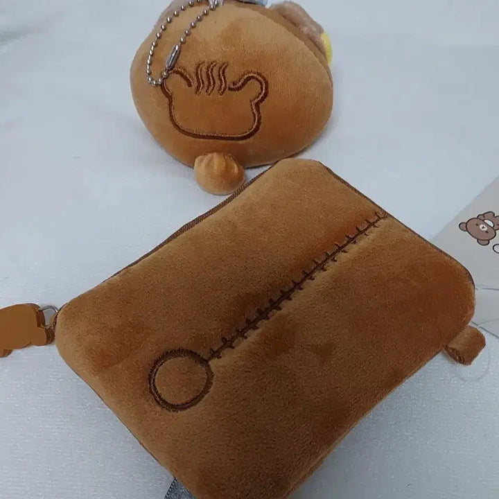 [BUNJANG] Rilakkuma Keyring &amp; Card Pouch Set / 리락쿠마키링  &amp; 리락쿠마카드 파우치