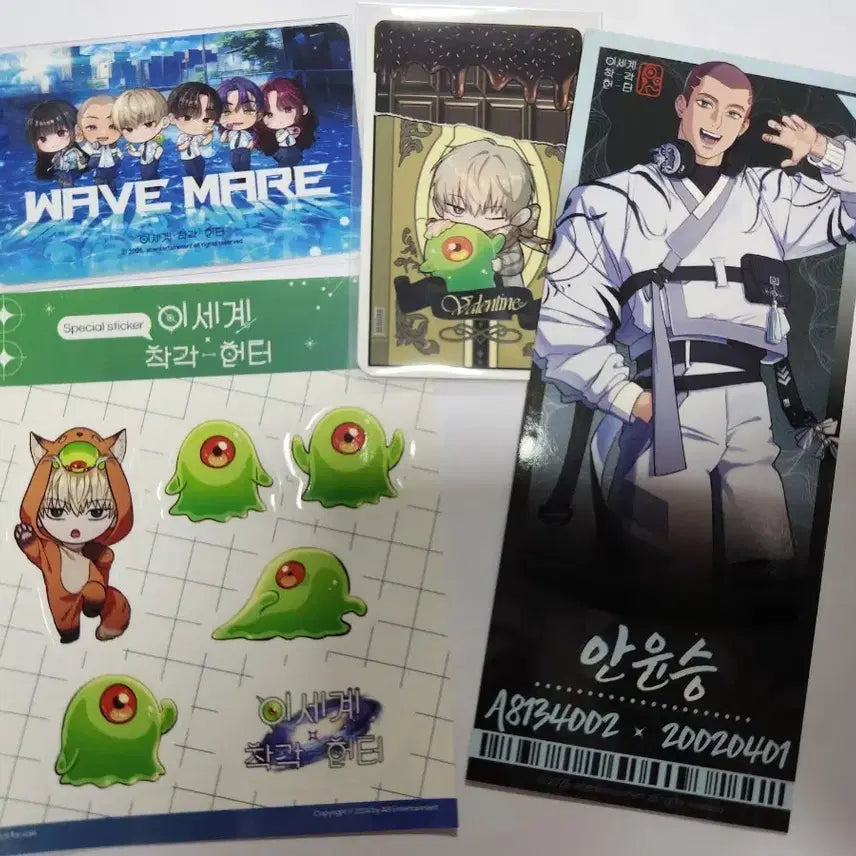 [BUNJANG] Lee Chae Heon Photocard, Ticket, Sticker Bundle Set / 이착헌 포토카드 티켓 스티커