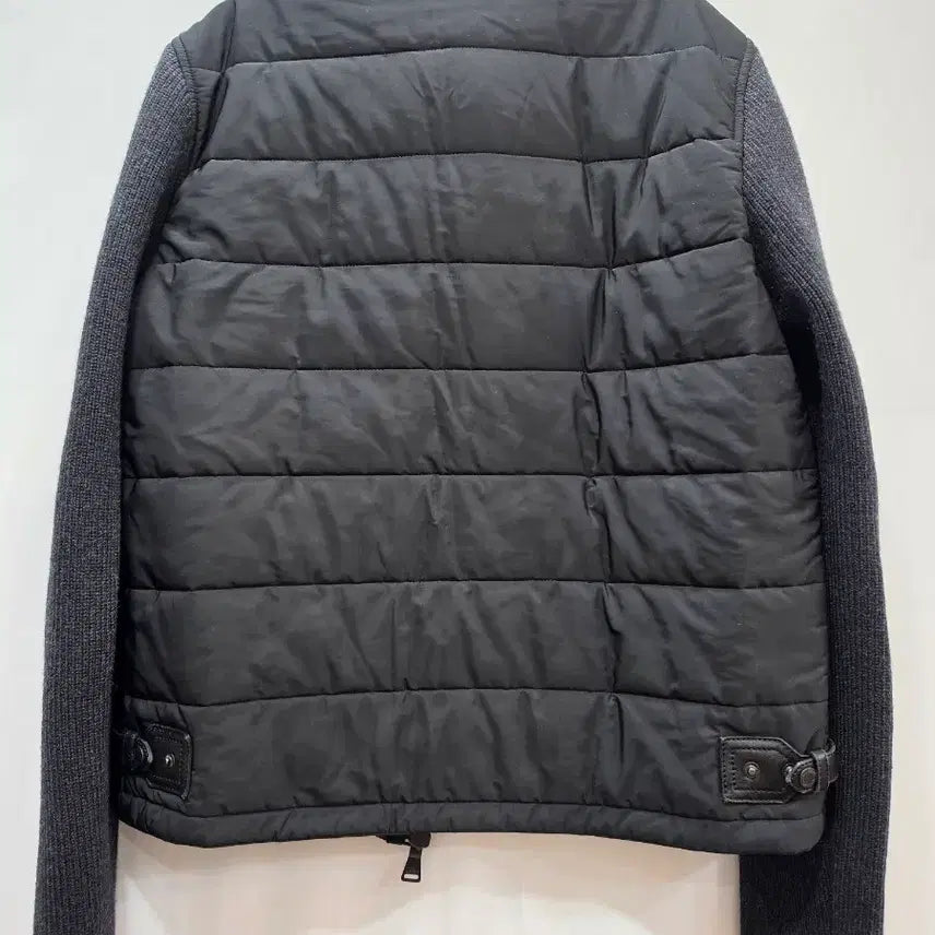 [BUNJANG] Neil Barrett Black Padded Knit Mix Jacket / (정품)닐바렛 블랙 패딩 니트 믹스 자켓