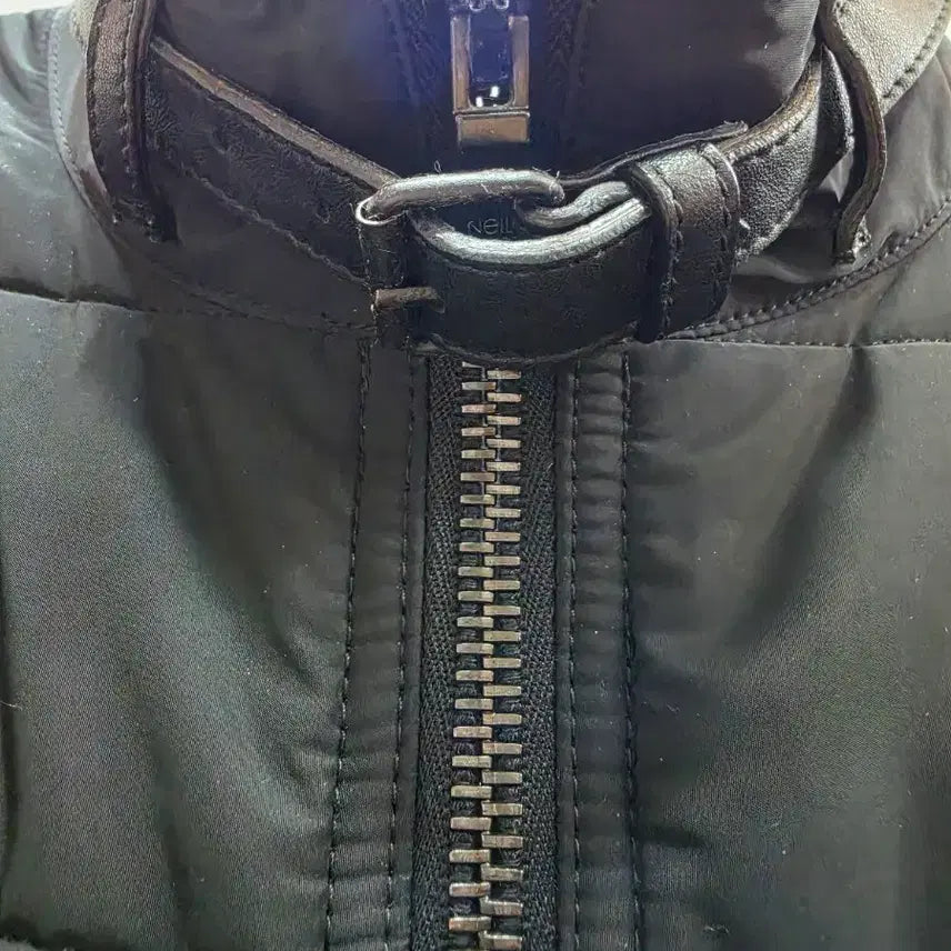 [BUNJANG] Neil Barrett Black Padded Knit Mix Jacket / (정품)닐바렛 블랙 패딩 니트 믹스 자켓