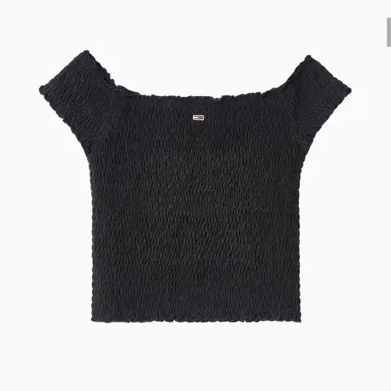 [BUNJANG] Tommy Jeans Smoke Off-Shoulder Half Sleeve T-Shirt / 타미진스 스모크 오프숄더 반팔 티셔츠