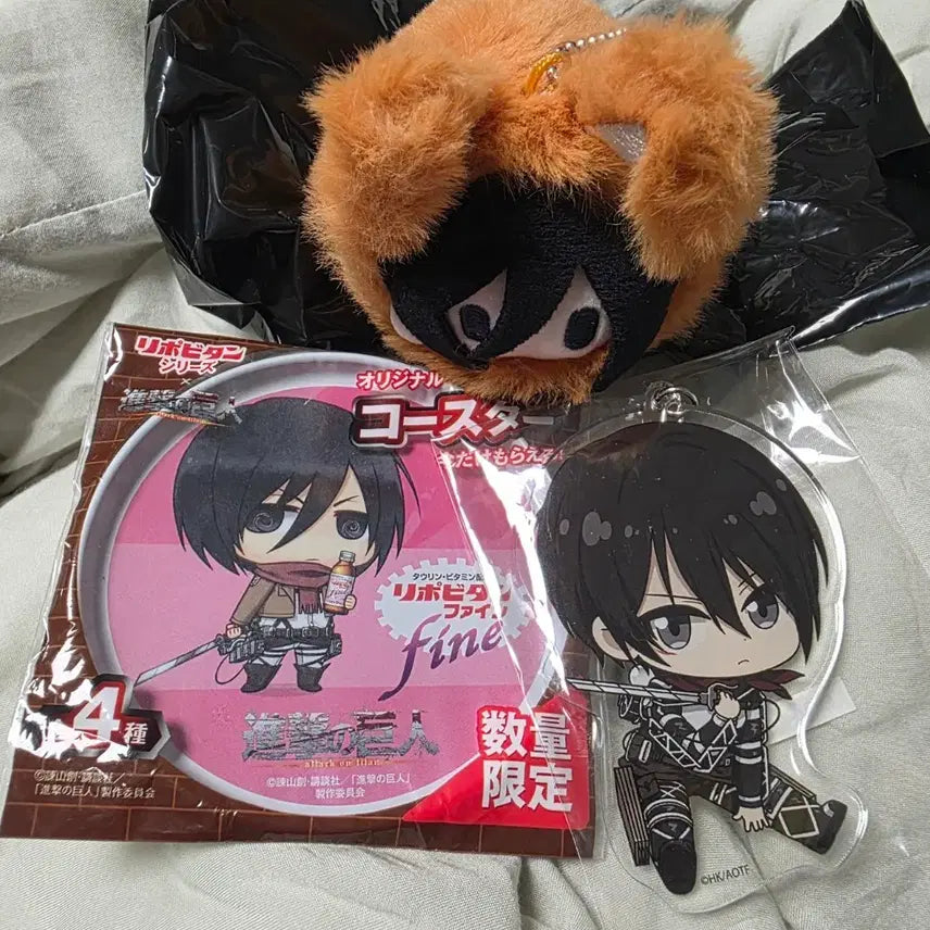 [BUNJANG] Attack on Titan Mikasa Bundle Set / 진격의 거인 미카사 굿즈 판매합니다