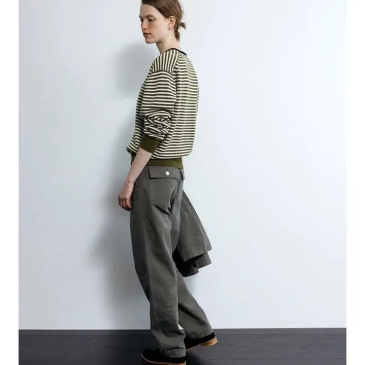 [BUNJANG] Moondal Fatigue Pants Khaki M / 문달 퍼티그팬츠 카키 M