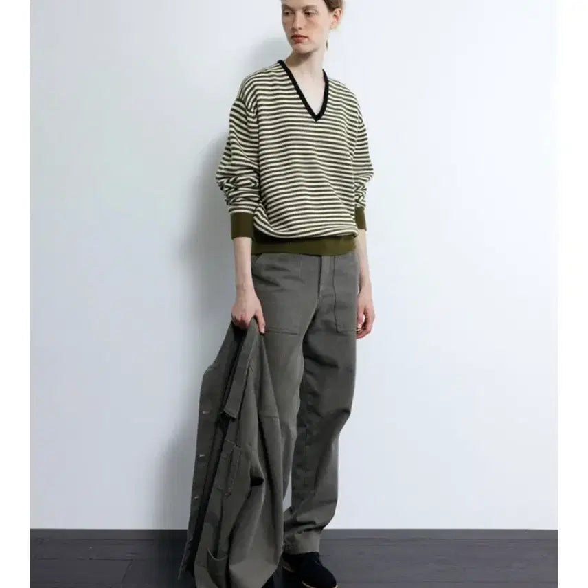 [BUNJANG] Moondal Fatigue Pants Khaki M / 문달 퍼티그팬츠 카키 M