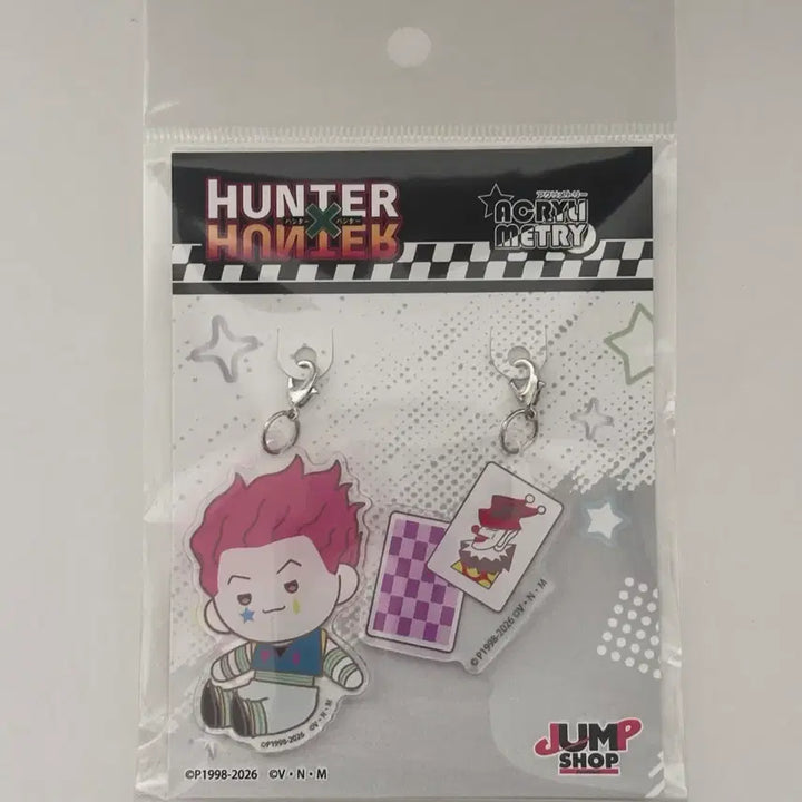 [BUNJANG] Hunter X Hunter Hisoka Acrylic Metori / 헌터X헌터 히소카 점프샵 키링 아크릴메토리