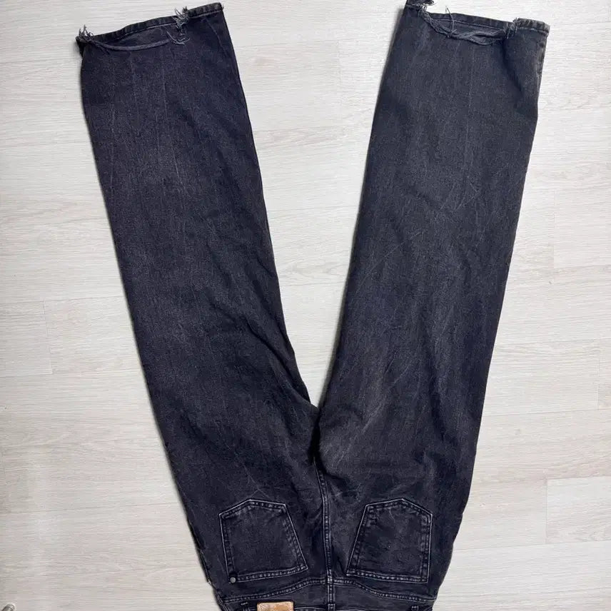 [BUNJANG] Modena Lakeside Ghost Black Denim Pants 28 / 모드나인 Lakeside Ghost 블랙 데님 팬츠 28