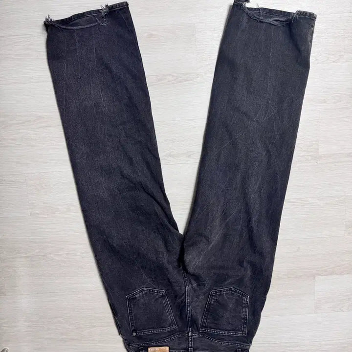 [BUNJANG] Modena Lakeside Ghost Black Denim Pants 28 / 모드나인 Lakeside Ghost 블랙 데님 팬츠 28