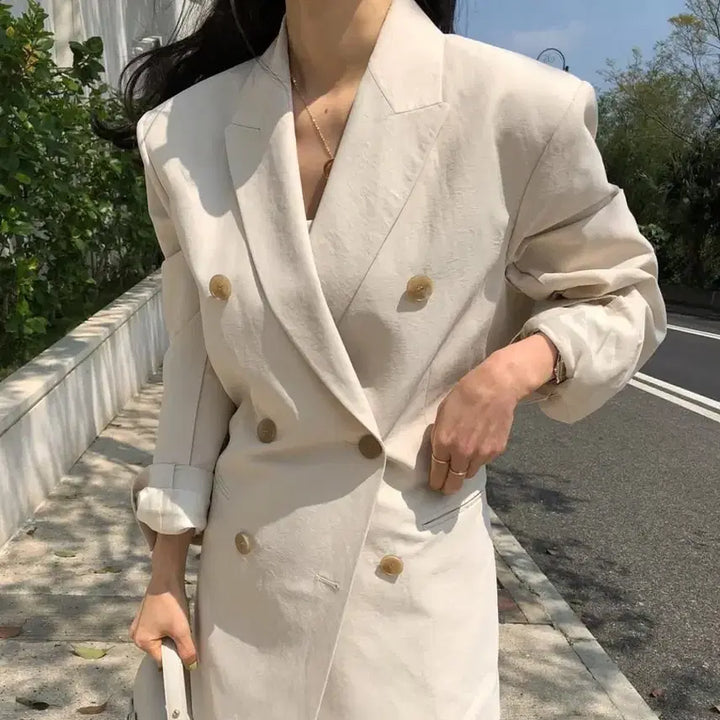 [SOLD OUT] 드래곤블루스 더블 버튼 자켓 블랙 1
