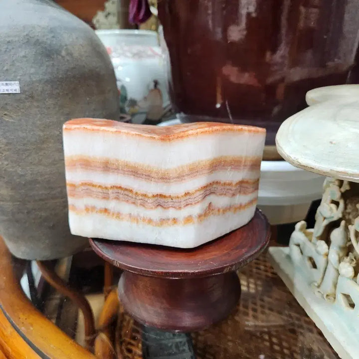 [BUNJANG] Pork Belly Stone Figurine / 삼겹살 수석
