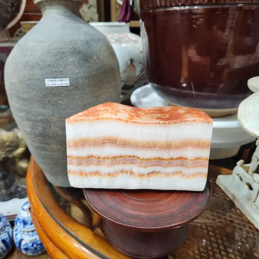 [BUNJANG] Pork Belly Stone Figurine / 삼겹살 수석