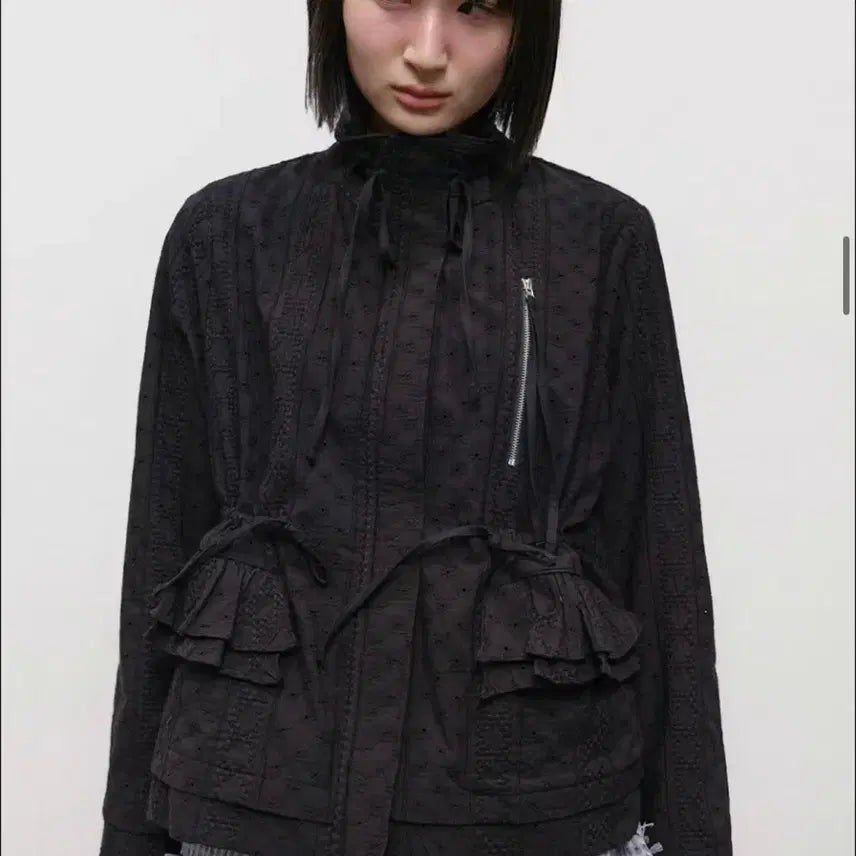 [SOLD OUT] 타입서비스 String Trimmed Lace Jacket