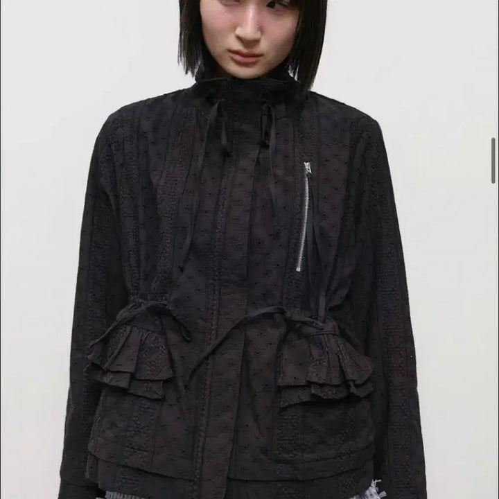 [SOLD OUT] 타입서비스 String Trimmed Lace Jacket