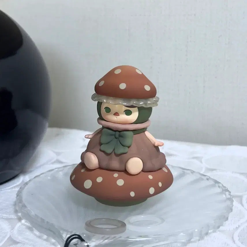 [BUNJANG] PUCKY Mushroom Baby Figure / (희귀)PUCKY 푸키 머쉬룸 베이비 피규어