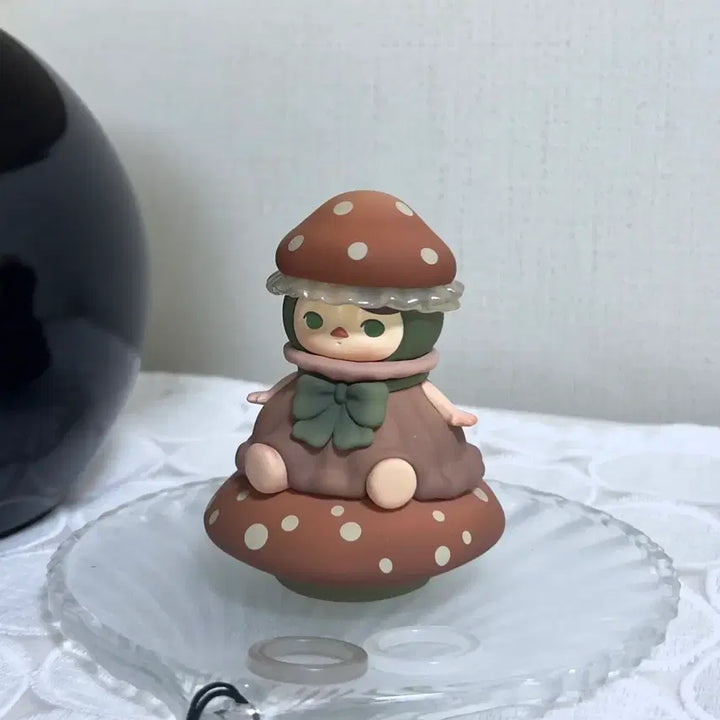 [BUNJANG] PUCKY Mushroom Baby Figure / (희귀)PUCKY 푸키 머쉬룸 베이비 피규어
