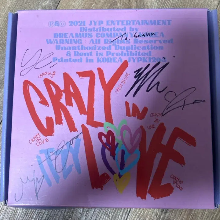 [BUNJANG] ITZY Signed Album / 잇지 멤버전원싸인 앨범