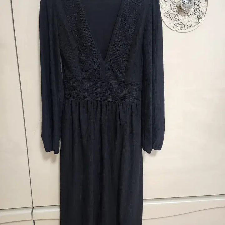 [BUNJANG] ZARA Lace Trimmed Long Dress / 자라 원피스