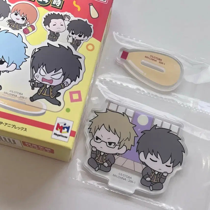 [BUNJANG] Gintama Buddy Colle Hijikata &amp; Ito 24 Hour Acrylic Stand Figure / 미개봉) 은혼 버디코레 부장 24시 히지카타 이토