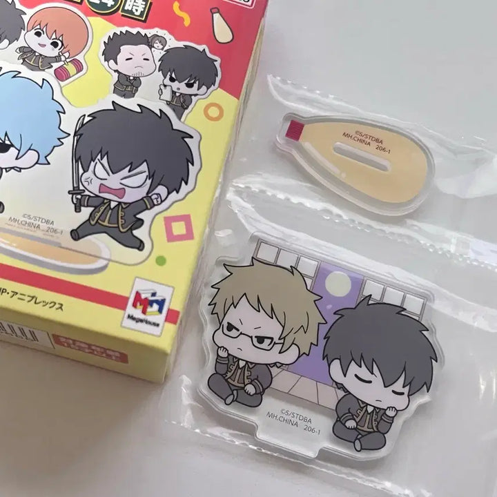 [BUNJANG] Gintama Buddy Colle Hijikata &amp; Ito 24 Hour Acrylic Stand Figure / 미개봉) 은혼 버디코레 부장 24시 히지카타 이토