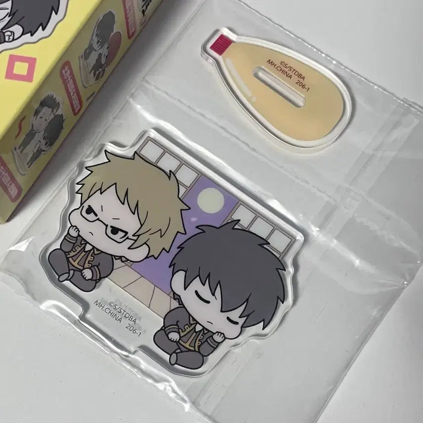 [BUNJANG] Gintama Buddy Colle Hijikata &amp; Ito 24 Hour Acrylic Stand Figure / 미개봉) 은혼 버디코레 부장 24시 히지카타 이토
