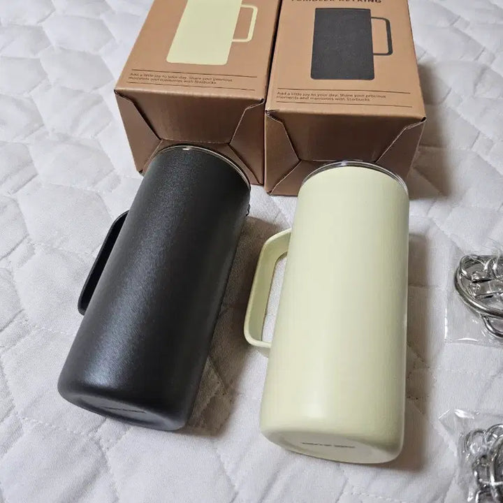 [SOLD OUT] 스타벅스 미니어처 텀블러 키링 2개 일괄