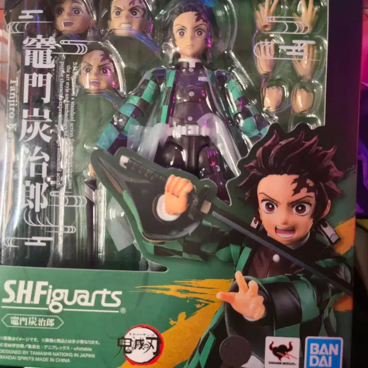 [BUNJANG] SHF Tanjiro Action Figure / shf 탄지로 팝니다.+카드 증정
