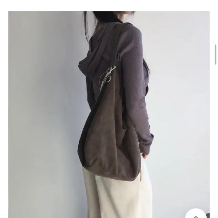 [BUNJANG] Vintage Suede Shoulder Bag / 에이블리 빈티지 스웨이드 숄더백 보부상가방
